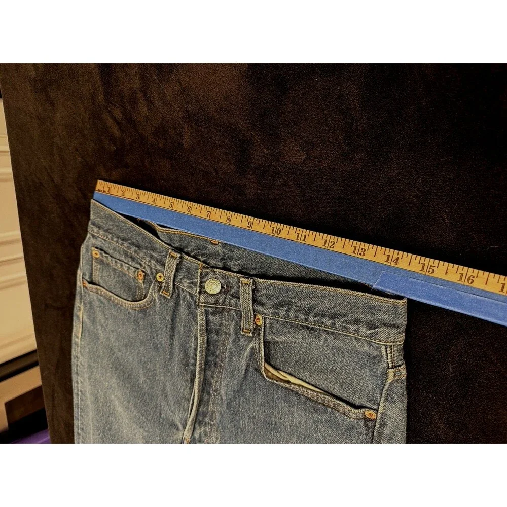 Vtg 90s‎ Levi's 501xx Denim Buttonfly Jeans 32x30 Mint   Med Wash Made in USA